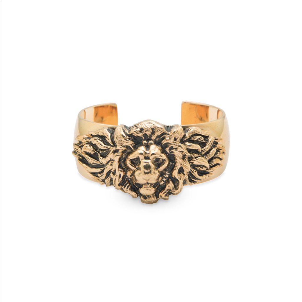 Yves Saint Laurent Lion Cuff